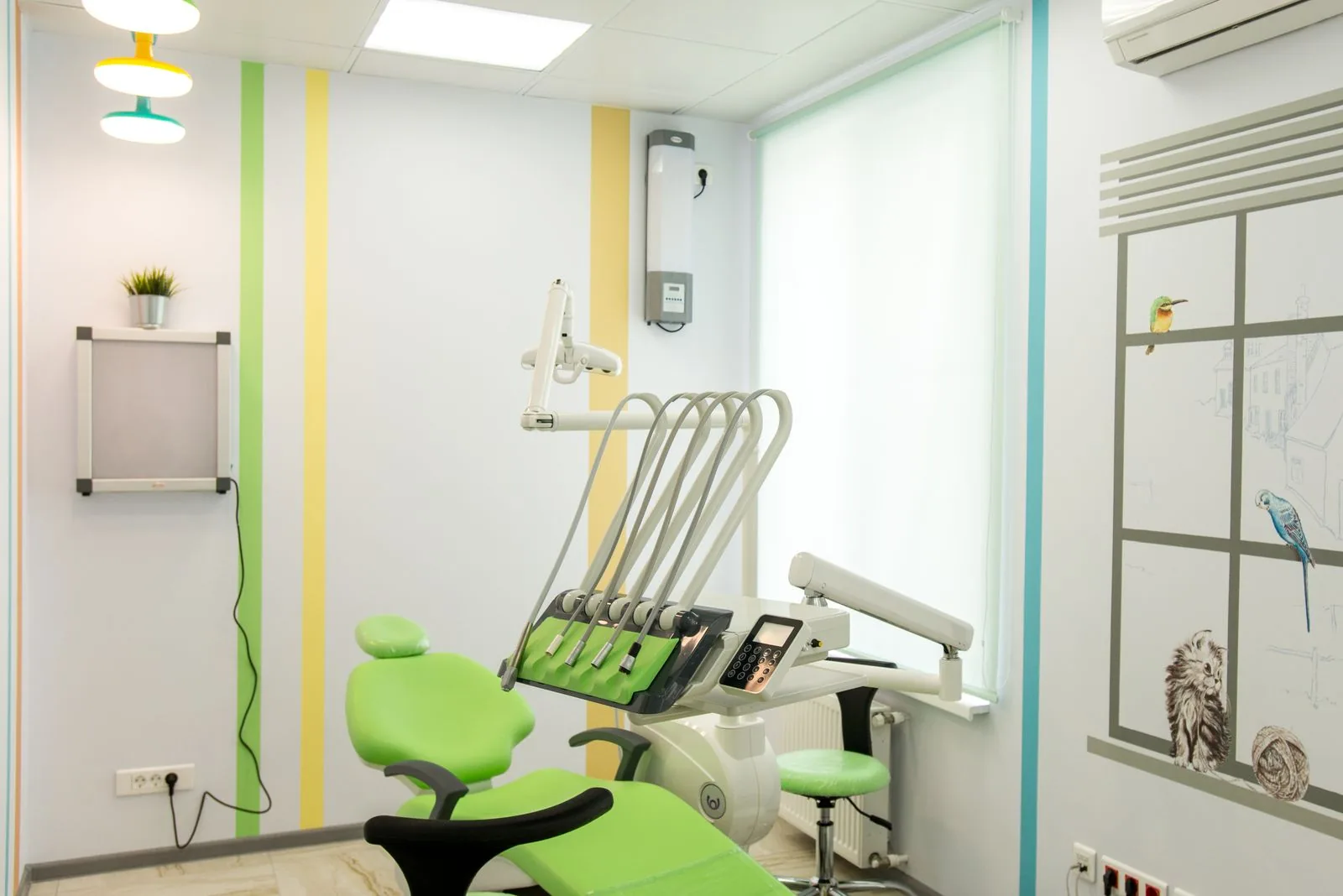 Cabinetul OrtoLine, luminos și colorat