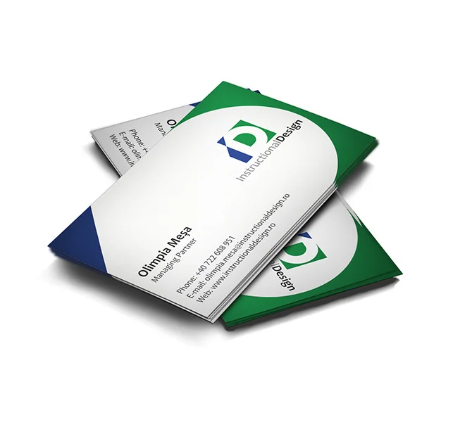 Creare carti de vizita firma consultanta Instructional Design