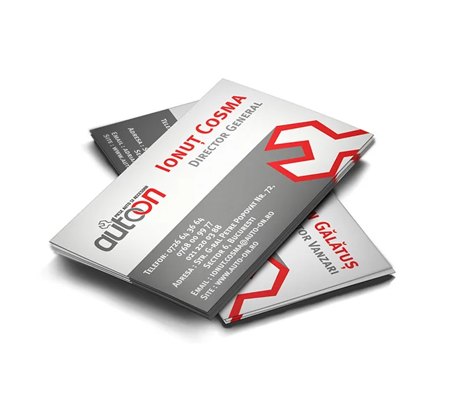 Design carte de vizita Auto On