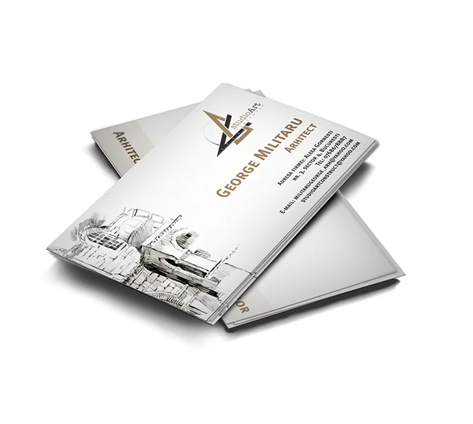 Design carte de vizita Studio Art Construct