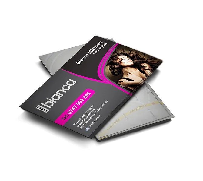 Design carte de vizita Studio Bianca