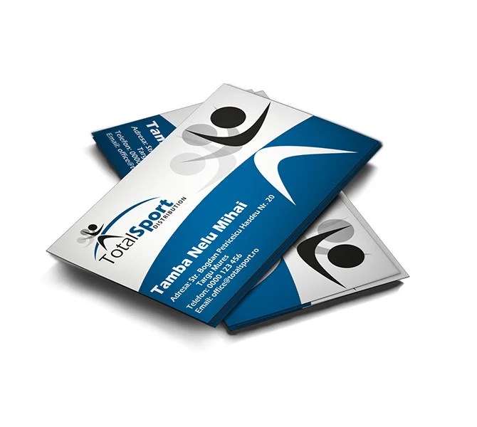 Design carte de vizita Total Sport