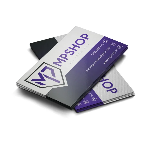 Design carti de vizita magazin online - MpShop