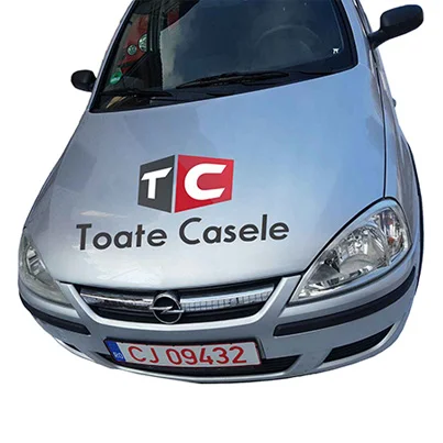 Design colantare auto agentie imobiliara Toate Casele
