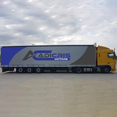 Design colantare auto camion de mare tonaj pentru compania de transport Adicris Motors