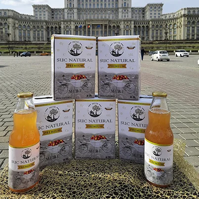 Design ambalaj suc natural - Mr. Juice
