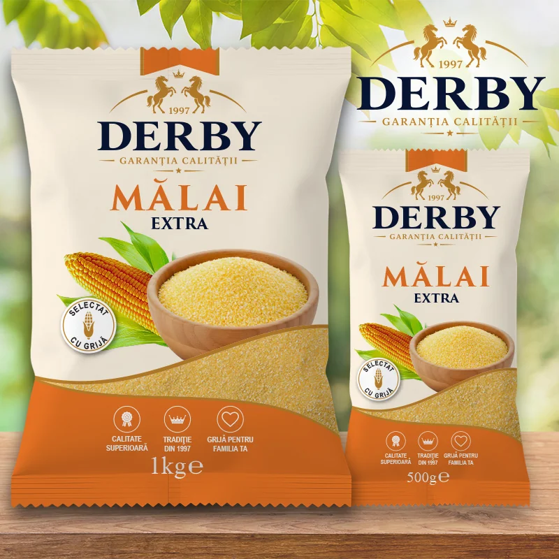 Design ambalaje produse alimentare - Derby