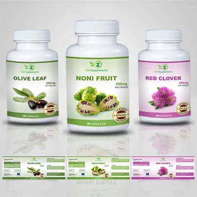 Design etichete suplimente nutritive Noni Fruit