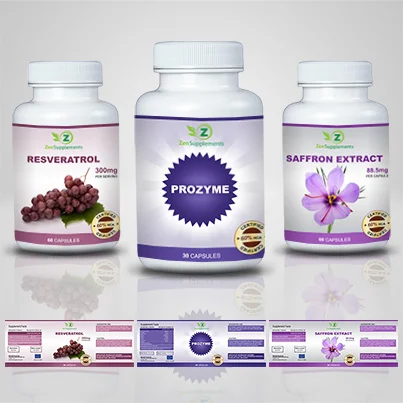 Realizare etichete suplimente nutritive Prozyme