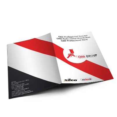 Design brosura distribuitor consumabile auto - CMD Group