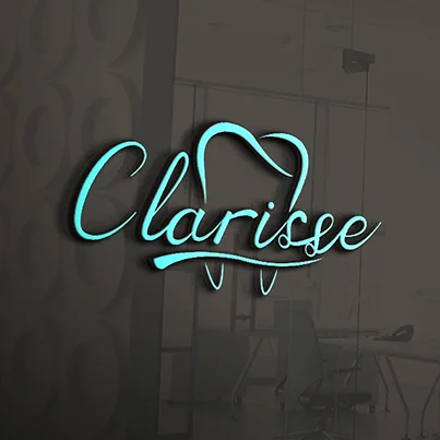 Design logo 3D cabinet stomatologic - Clarisse