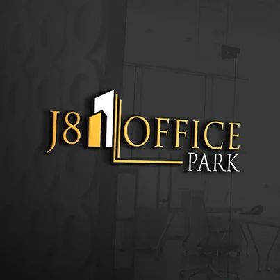 Design logo 3D complex birouri - J8 Office