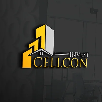 Design logo 3D firma constructii - Cellcon Invest