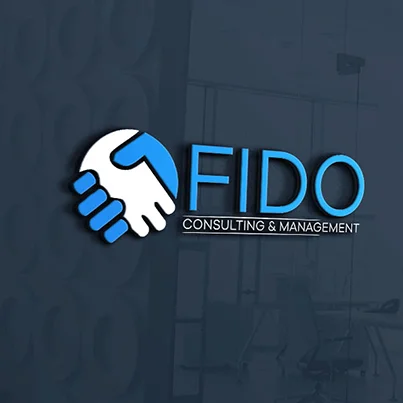 Design logo 3D firma consultanta financiara - Fido