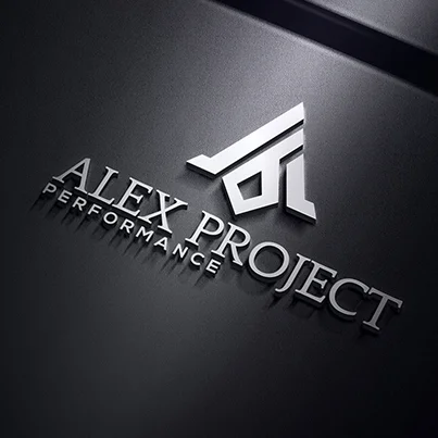 Design logo 3D firma instalatii industriale - Alex Project Performance