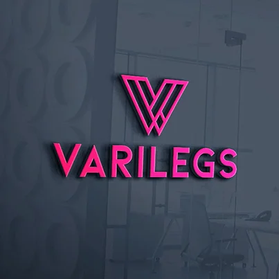 Design logo 3D furnizor ciorapi compresivi - Varilegs