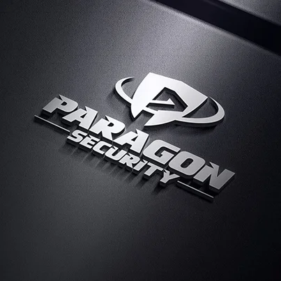 Design logo 3D furnizor echipamente securitate - Paragon Security