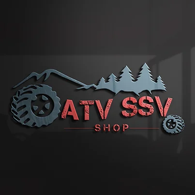 Design logo 3D magazin online - ATV SSV Shop