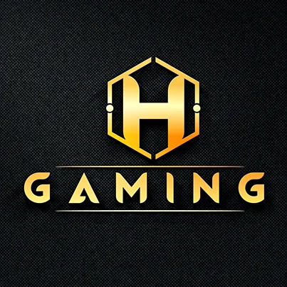 Design logo 3D sala de jocuri - H Gaming