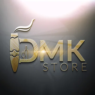 Design logo 3D shop tutun si vinuri - DMK Store