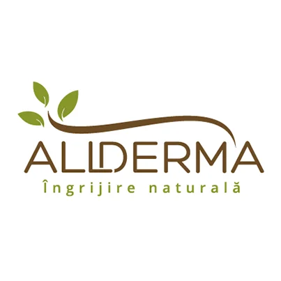 Allderma - design logo