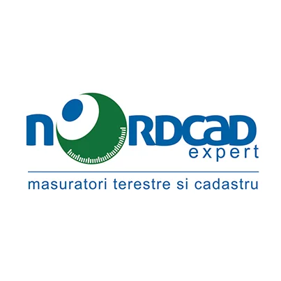 Creare logo Nordcad Expert masuratori terestre si cadastru