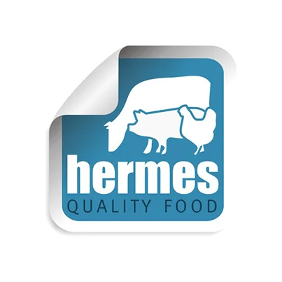 Creare sigla distribuitor carne congelata Hermes Quality Food