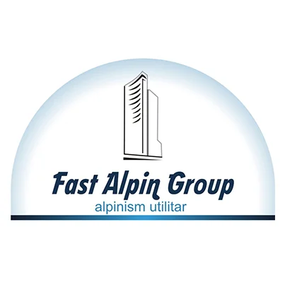 Design emblema firma alpinism utilitar Fast Alpin Group