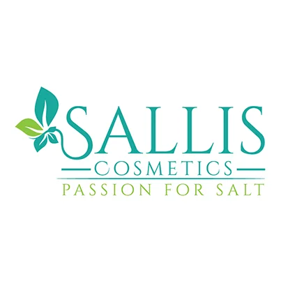 Design logo brand cosmetice - Sallis Cosmetics Passion For Salt