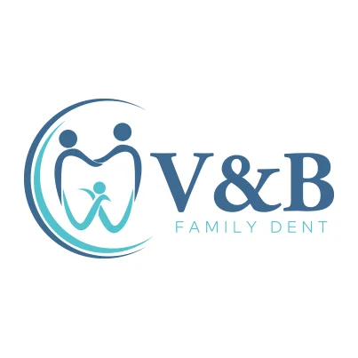 Design logo cabinet stomatologic - V&B Family Dent