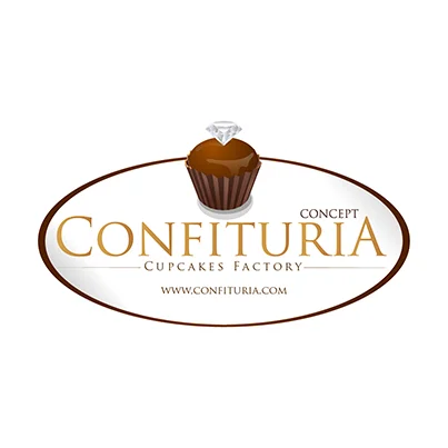 Design logo cofetarie - Confituria Cupcake