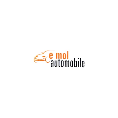 Design logo comerciant automobile E Mol Automobile