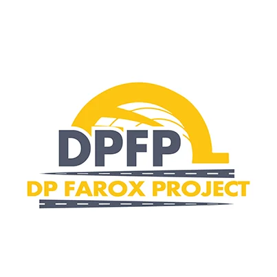 Design logo companie constructii drumuri - DP Farox Project