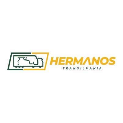 Design logo companie import export autoutilitare - Hermanos Transilvania