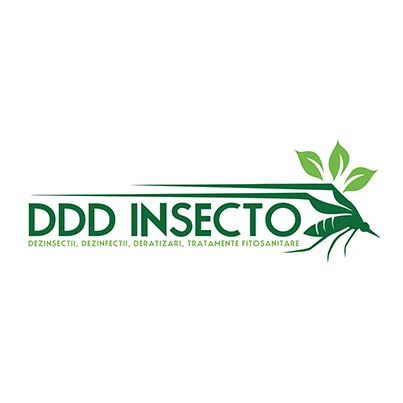 Design logo companie servicii deratizare, dezinfectie, dezinsectie - DDD Insecto