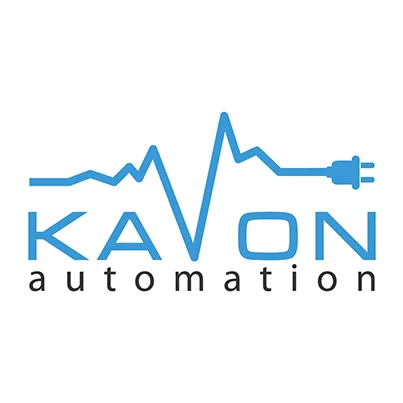Design logo companie solutii automatizari industriale - Kavon