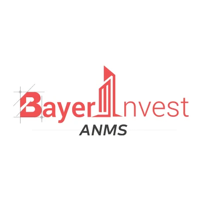 Design logo dezvoltator imobiliar - Bayer Invest