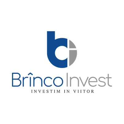 Design logo dezvoltator imobiliar - Brinco Invest
