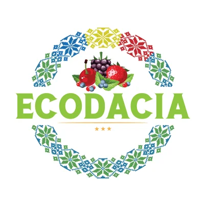 Design logo ferma ecologica fructe - Eco Dacia