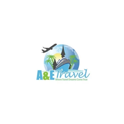 Design logo firma A&E Travel