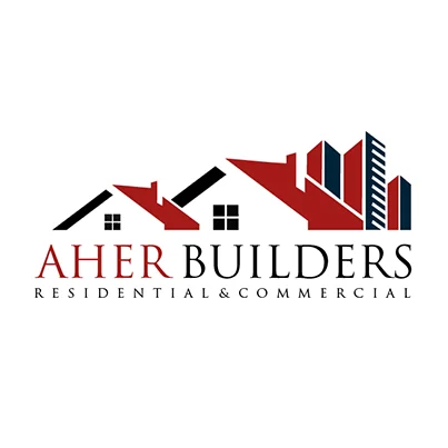 Design logo firma Aher Builders