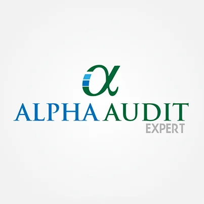 Design logo firma Alpha Audit Expert