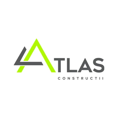 Design logo firma constructii - Atlas