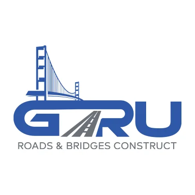 Design logo firma constructii drumuri – GRU