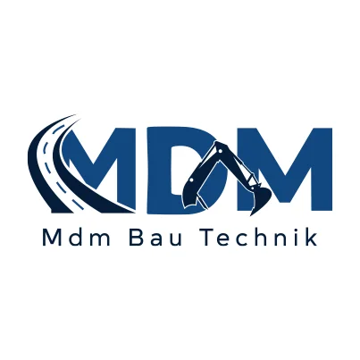 Design logo firma constructii drumuri - MDM Bau Technick