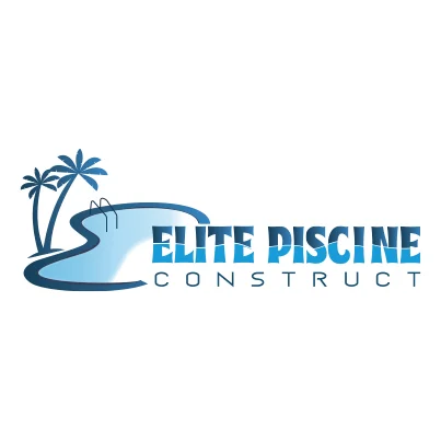 Design logo firma constructii piscine - Elite Piscine Construct