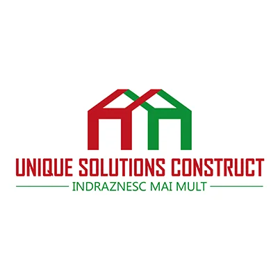 Design logo firma constructii - Unique Solutions Construct