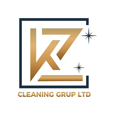 Design logo firma curatenie profesionala - KZ Cleaning Grup LTD