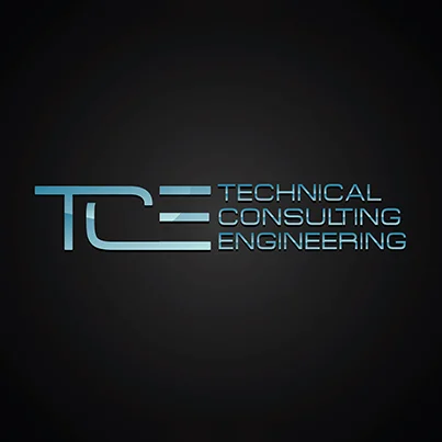 Design logo firma de consultanta tehnica pentru activitati de arhitectura si inginerie - Technical Consulting Engineering