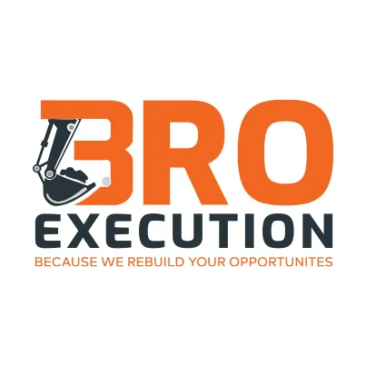 Design logo firma inchirieri utilaje constructii - Bro Execution